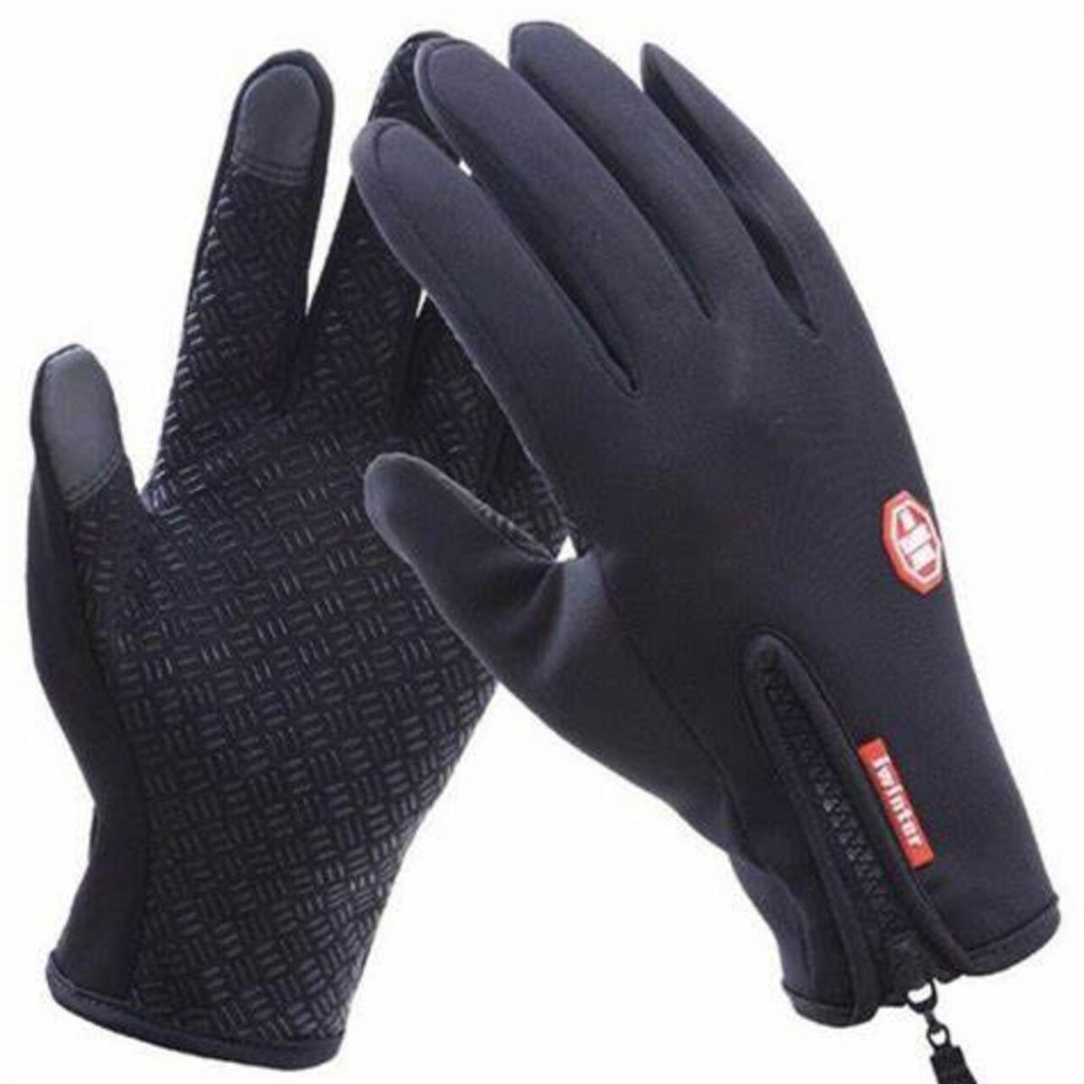 دستکش HKXY سه انگشتی ‏ ‏مشکی - Windstopper gloves HKXY